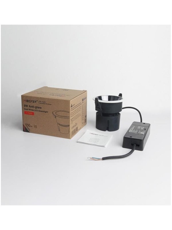 Miboxer Downlight - 9W - RGB-CCT - Justerbar - 24° - 2.4GHz RF (FUT077)