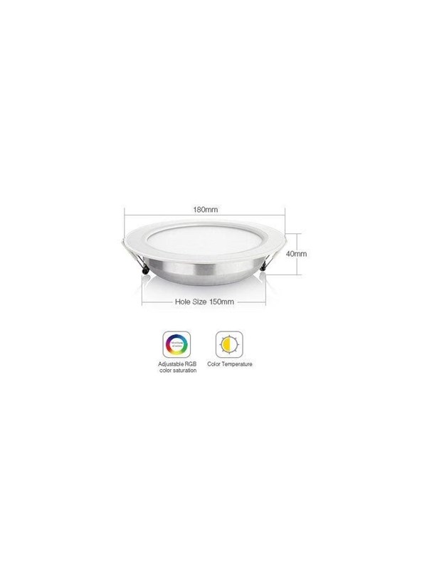 Miboxer LED Panel Rund - 12W - RGB-CCT - WiFi
