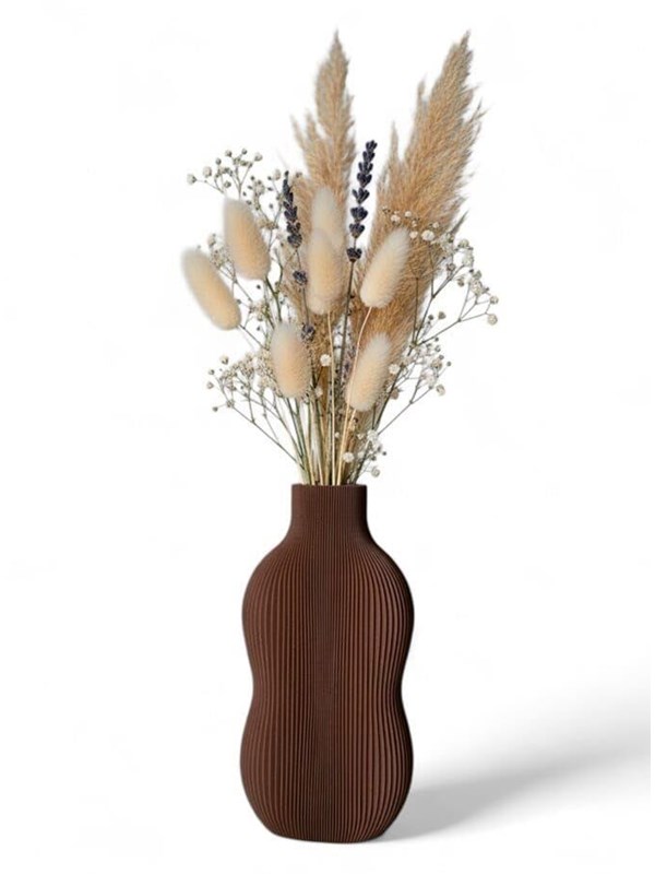 Simiu BABBIA - Vase - 21cm - Mocha