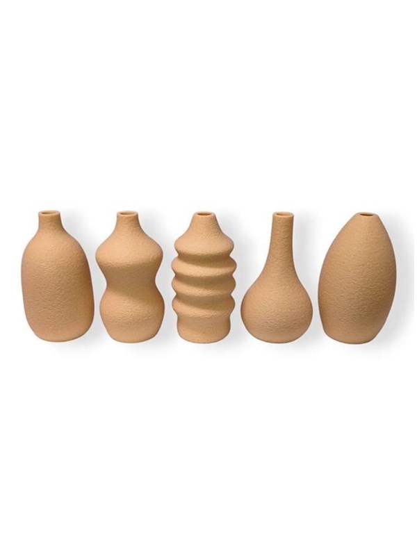 Simiu MINI VASES - Magnetic - 6 cm - 5 pcs - Light Peach