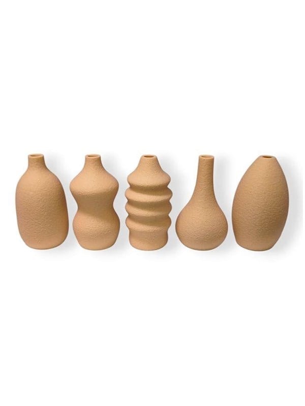 Simiu MINI VASES - 8 cm - 5 pcs - Light Peach