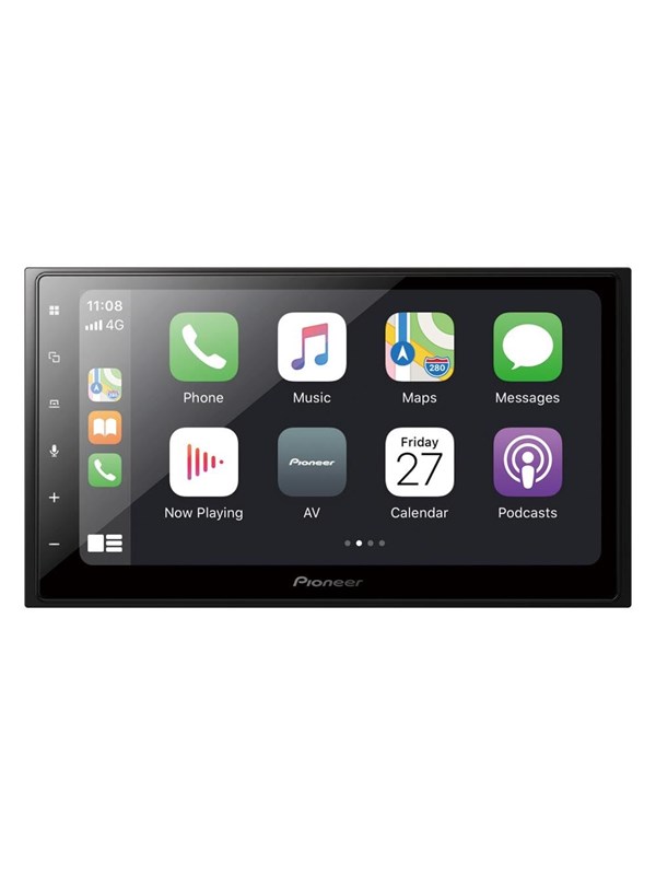 Pioneer SPH-DA250DAB Multimedia car radio with Carplay &amp; Android Auto (2-DIN) - Bilradio