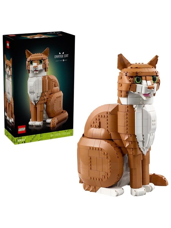 LEGO Ideas 21376 Orange katt