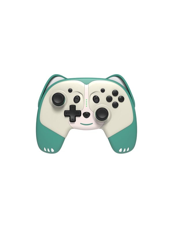 Alternativ bild 0 för Trade Invaders Wireless Controller Pandy for Switch with paddles - Green - Controller - Nintendo Switch