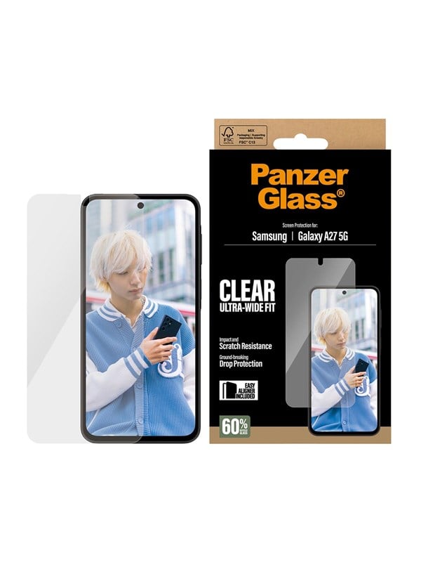 PanzerGlass Screen Protector Samsung Galaxy A27 | Ultra-Wide Fit w. EasyAligner - SEK 259 - Spara 25%