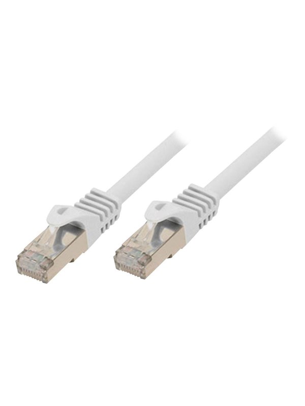 SCONN Shiverpeaks BASIC-S patch cable - 1 m - white - Vit - 1m