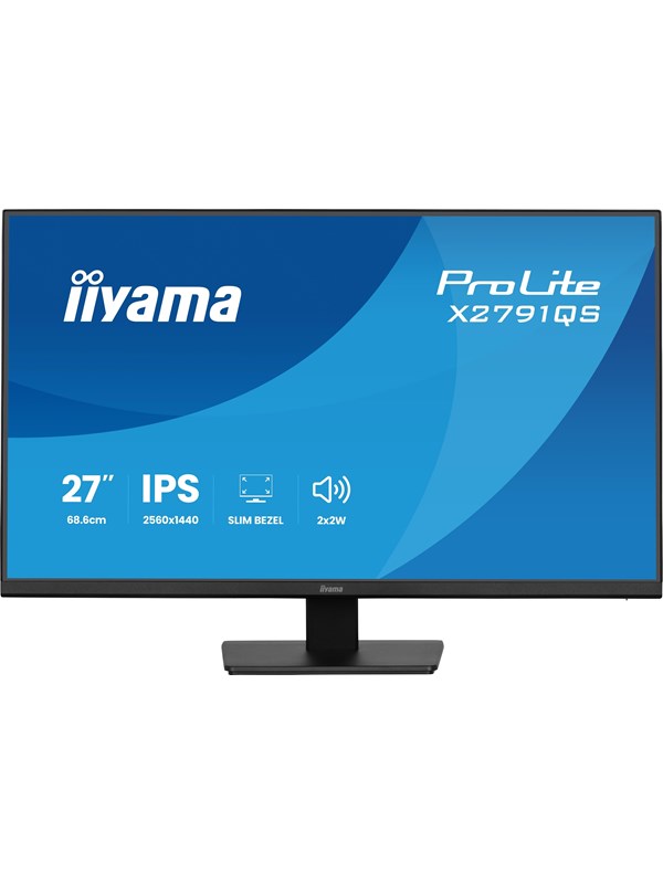 27" iiyama ProLite X2791QS - 2560x1440 (QHD) - 75Hz - IPS