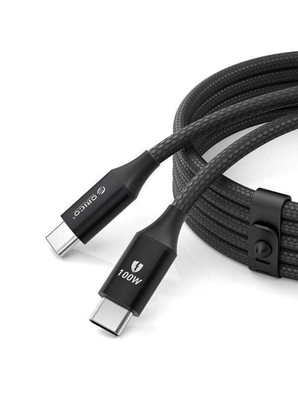 ORICO CDX 100W 5A Power Delivery USB-C - USB-C cable 1m - black