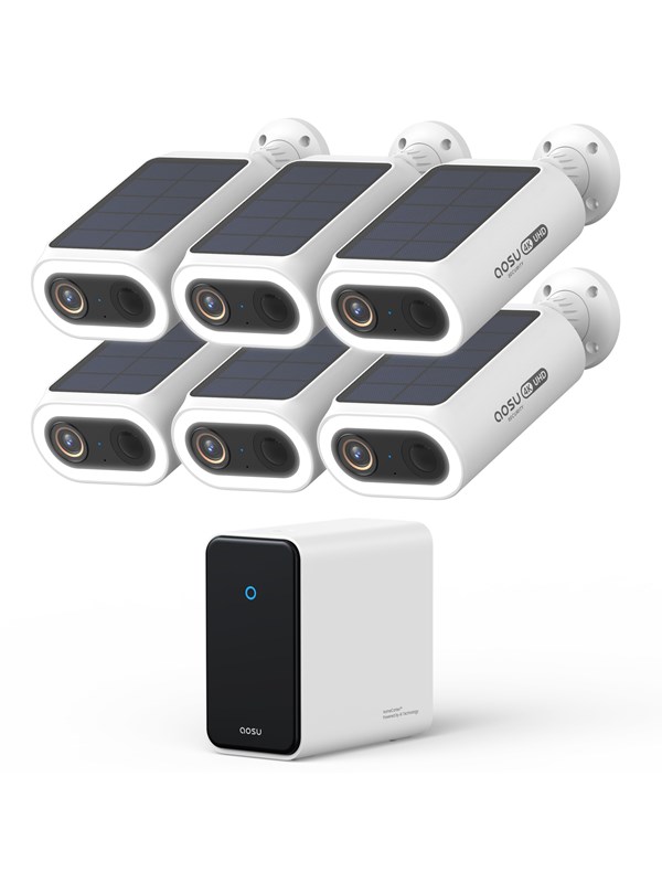Aosu 4K SolarCam P1 Max - 6-Cam Kit