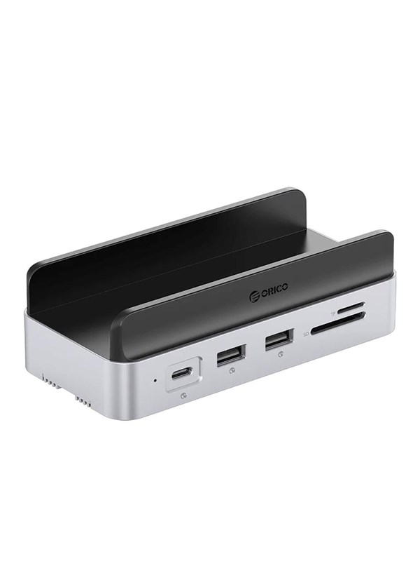 ORICO MiniDock 10-in-1 Docking Station with SSD Hard Drive Bay - Silver
