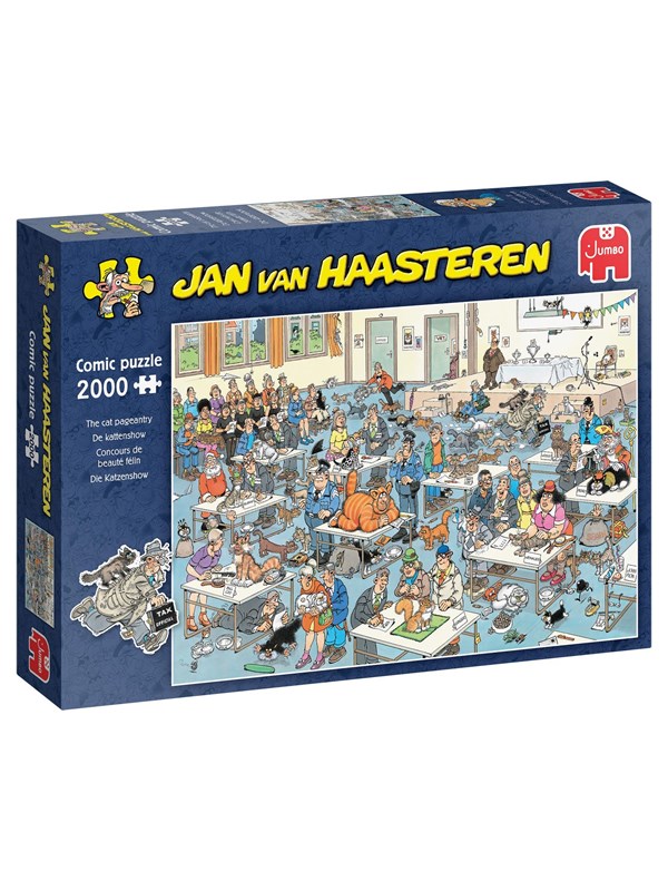 Jumbo Jan van Haasteren Jigsaw Puzzle - The Cat Show 2000 pcs. 2D Pussel