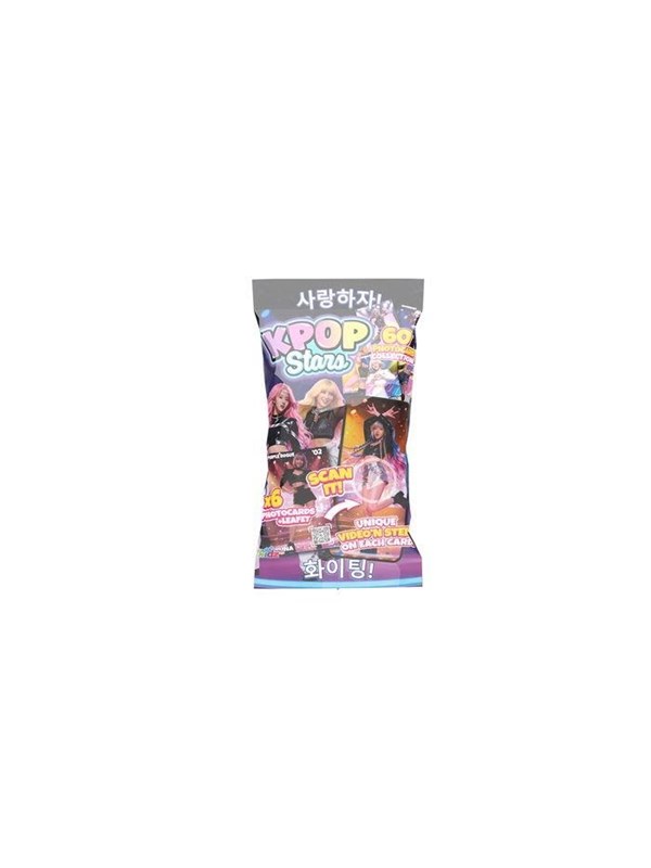 K-POP Stars Photo Cards 6-Pack - assorted
