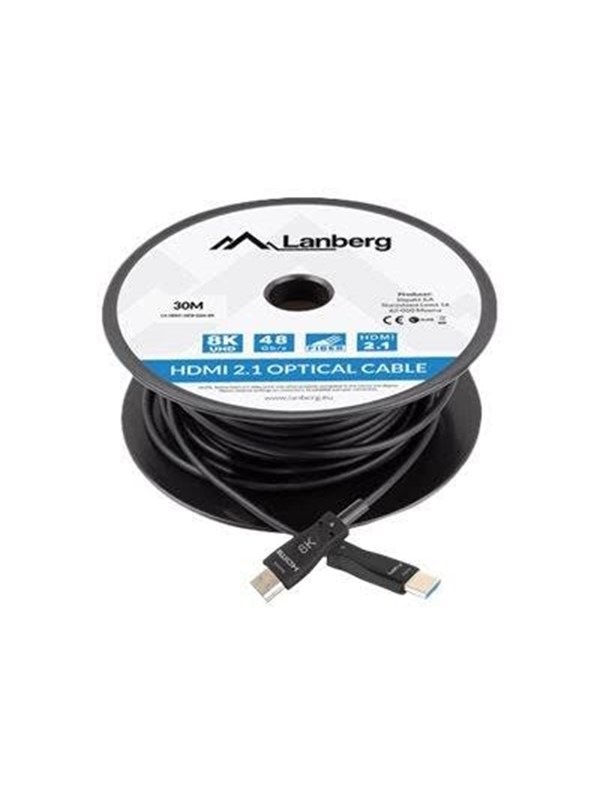 Lanberg HDMI cable with Ethernet - 30 m