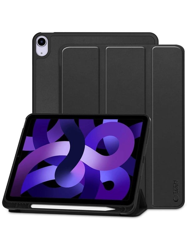 Alternativ bild 0 för iPad Air 4 2020 / Air 5 2022 Fodral Tech-Protect SC Pen - Svart