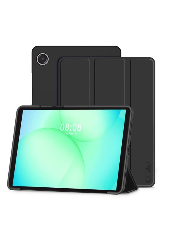 Tech-Protect  SmartCase for Samsung Galaxy Tab A9 / A11 8.7 X110 / X115 / X133 / X135 - Black