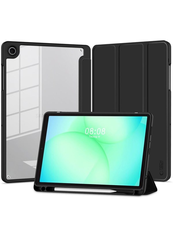 Tech-Protect SC Pen Hybrid Case for Samsung Galaxy Tab A9+ / A11+ Plus 11.0 X210 / X215 / X216 / X230 / X235 / X236 - Black