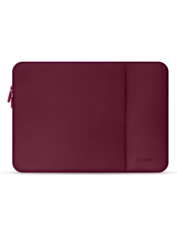 Tech-Protect  Neoprene Laptop Cover 15-16" - Burgundy