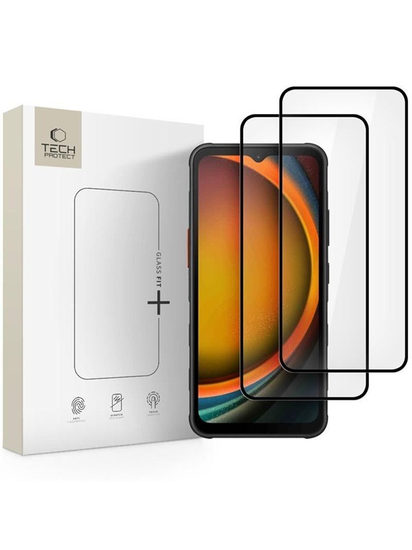Produktfoto för [2-Pack] Galaxy XCover 7/7 Pro Härdat Glas Skärmskydd Fit Plus