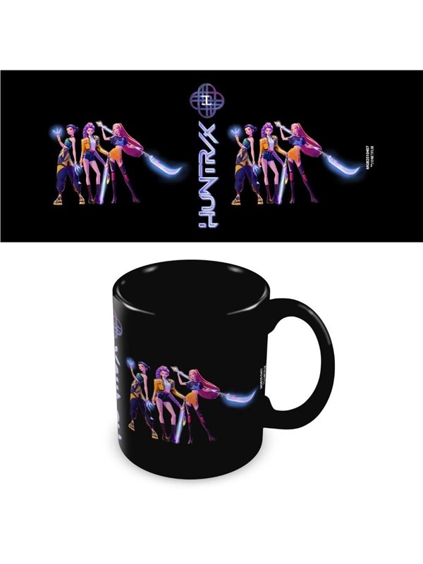 Pyramid - Mug K-Pop Demon Hunters (Huntrix) Black Pod - Muggar
