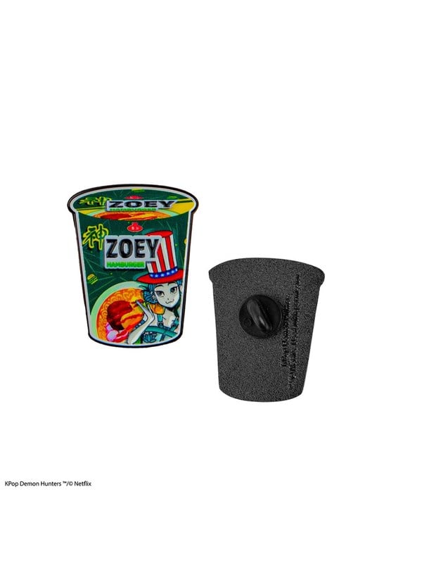 Cinereplicas - KPop Demon Hunters - Hamburger Noodles Zoey - Pin / Badge