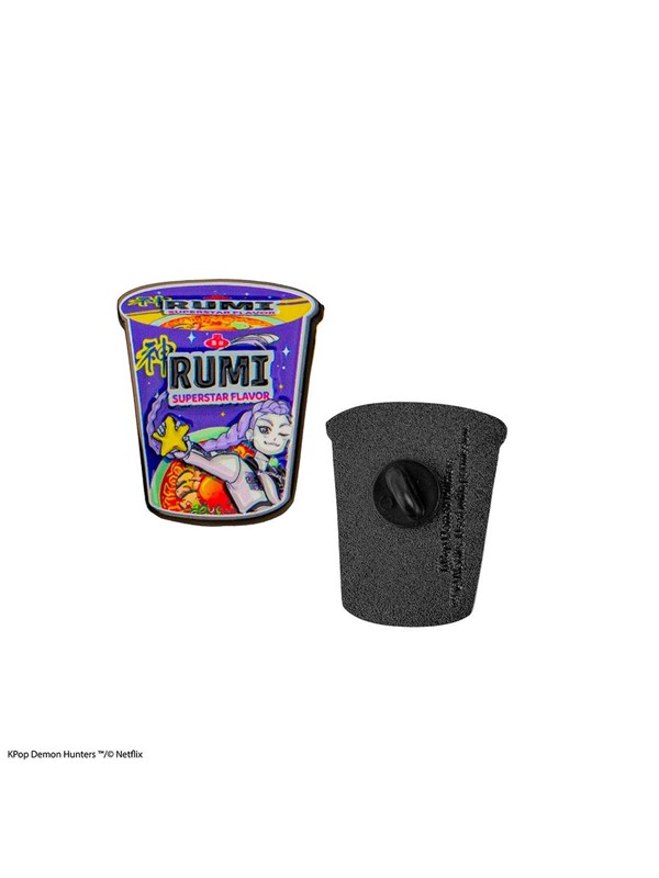 Cinereplicas - Kpop Demon Hunters - Rumi Superstar Flavor Noodles - Pin / Badge
