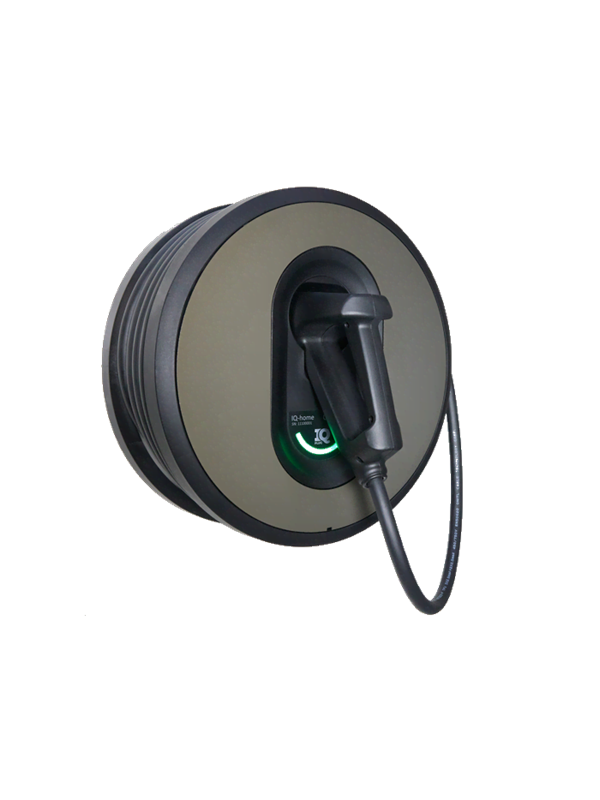 IQ-Plug IQ-home EV Charger 11kW - Type 2 Wallbox med 5,5m integrerad kabel - WiFi - Tillverkad i Danmark