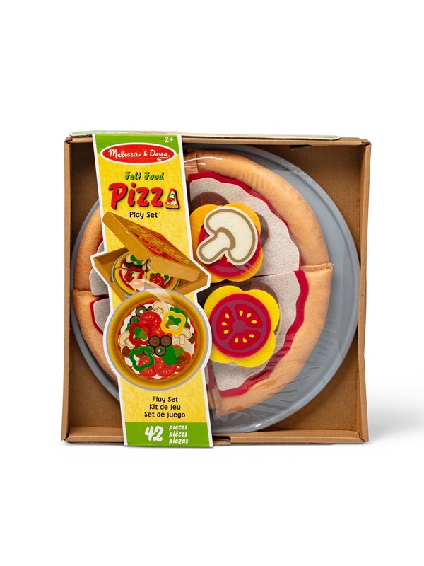 Melissa &amp; Doug Felt Food Pizza Set