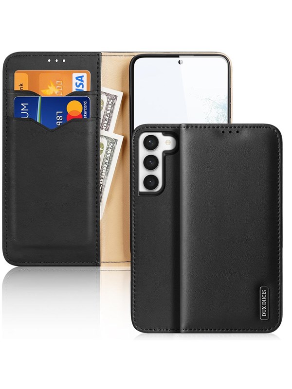 Produktfoto för Dux Ducis Dux Ducis Hivo fodral Samsung Galaxy S23 flip cover plånbok stativ RFID lås sortering
