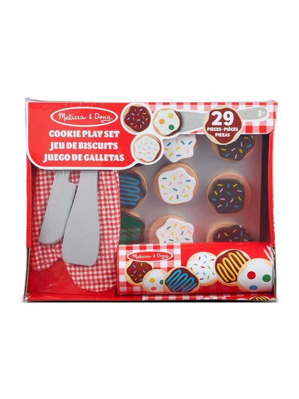Melissa &amp; Doug Wooden Food Playset Slice and Bake Cookies