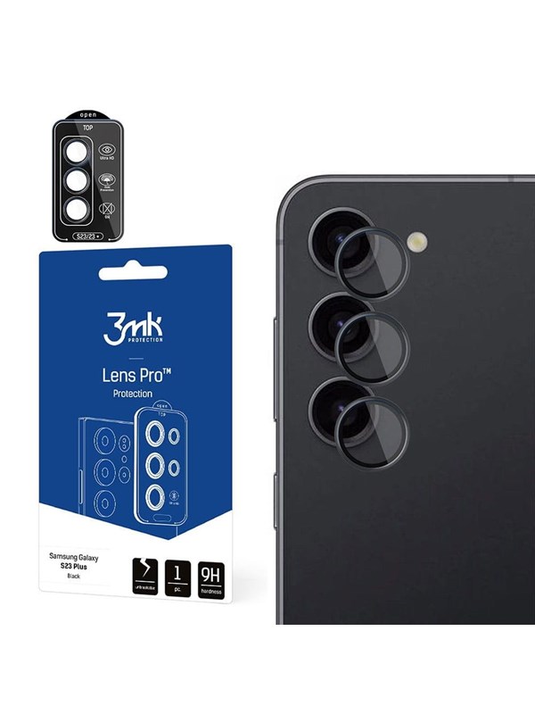 3mk Samsung Galaxy S23 5G - Lens Protection Pro Black