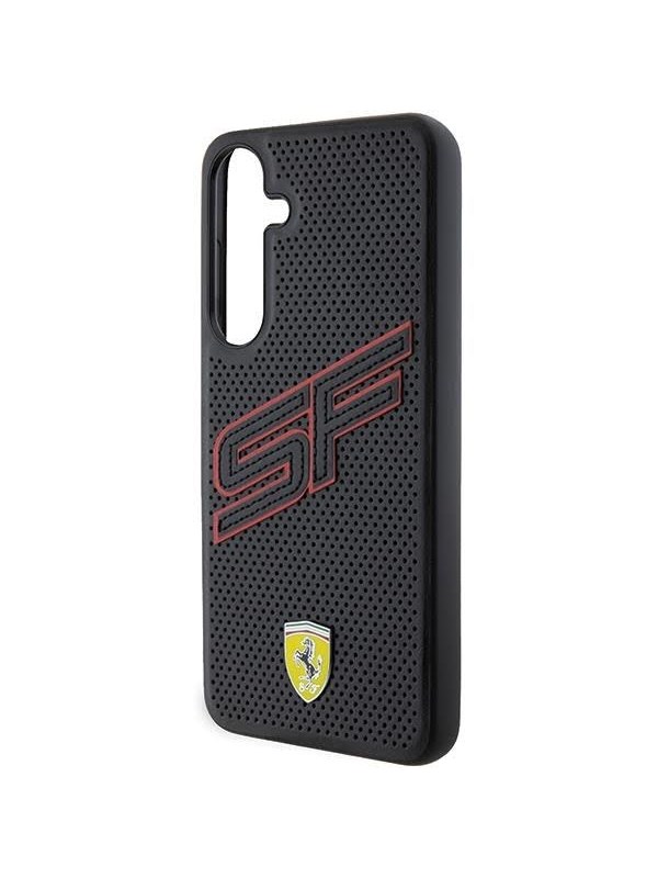 Produktfoto för Ferrari Galaxy S24 Plus Mobilskal Big SF Perforated - Svart