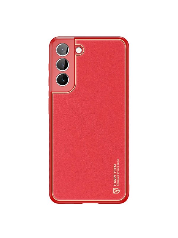 Produktfoto för DUX DUCIS Galaxy S22 Plus Skal Yolo Elegant Läder - Röd