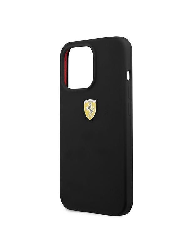 Alternativ bild 0 för Ferrari Ferrari FESSIHCP13LBK iPhone 13 Pro / 13 6,1 czarny/black hardcase Silicone