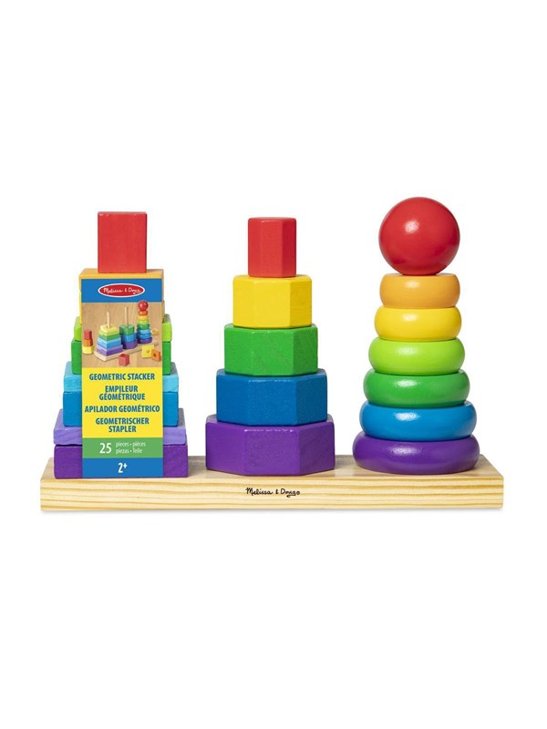 Melissa &amp; Doug Stacking Toy Geometric