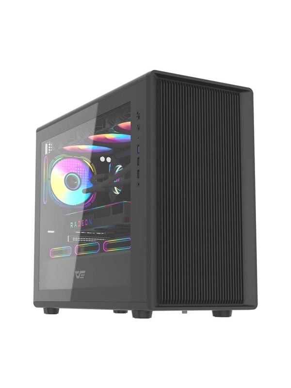 DB460M Computer Case - Chassi - Svart