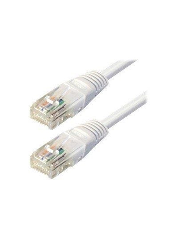 Alcasa electronik Good Connections patch cable - 25 cm - white - Vit - 0.25m