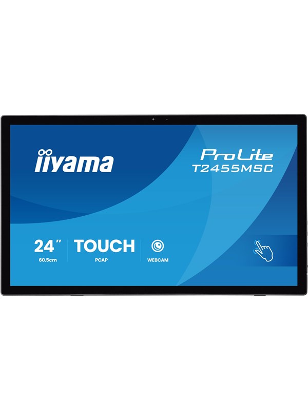 24" iiyama ProLite T2455MSC-B2 - LCD monitor - Full HD (1080p) - 24"
