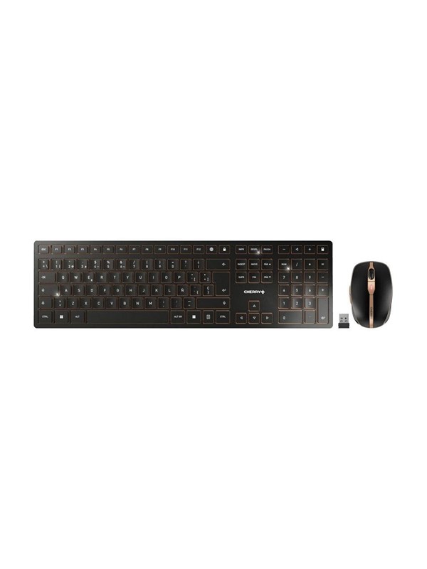 Cherry DW 9100 - Tastatur & Mus set - Svart