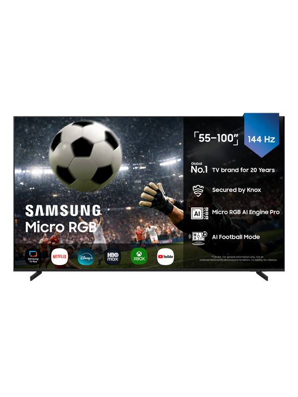 Samsung 65" TV Micro RGB 4K HDR 10+ TMR65R85HAUXXC - SEK 16.990 - Spara 29%