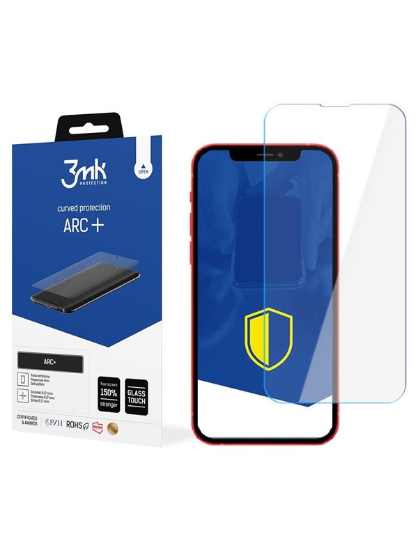 3mk Ultra-thin screen protector for iPhone 13 mini from the ARC+ series