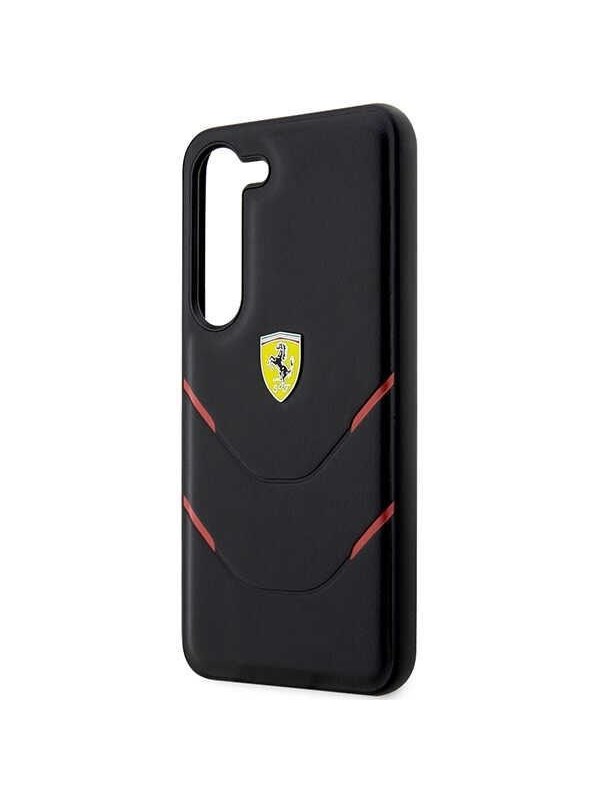 Produktfoto för Ferrari Galaxy S23 Skal Hot Stamp Lines - Svart