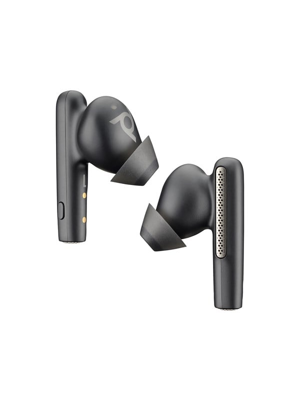 HP Poly Voyager Free 60+ UC Carbon Black Earbuds +BT700 USB-C Adapter +Touchscreen Charge Case (7Y8G4AA)
