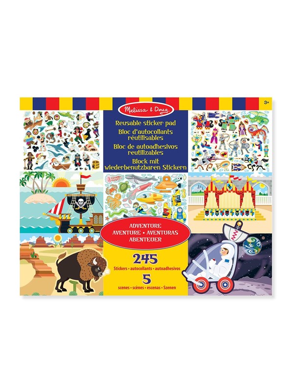 Melissa &amp; Doug Reusable Sticker Pad Adventure