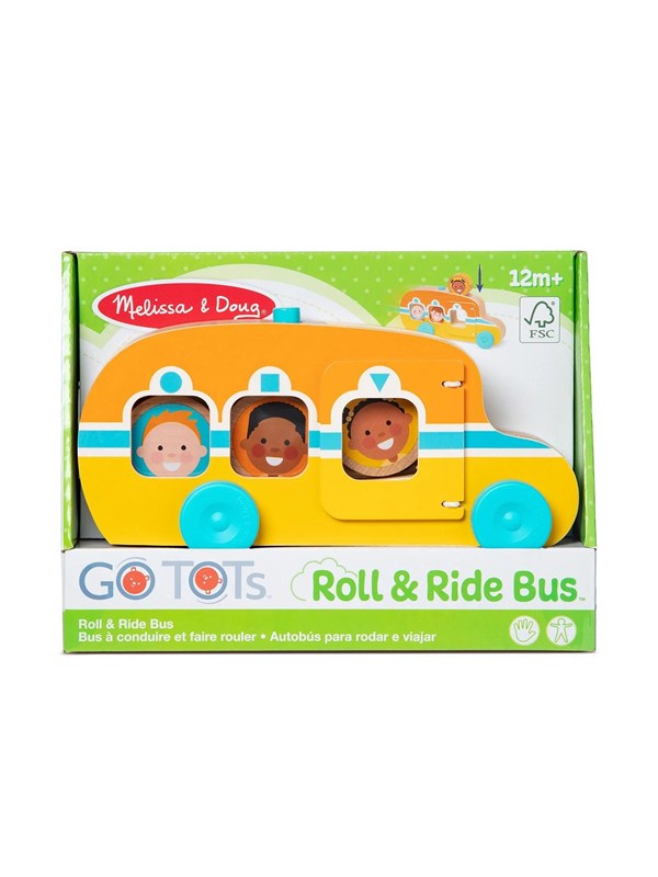 Melissa &amp; Doug GO TOTs Roll and Ride Bus