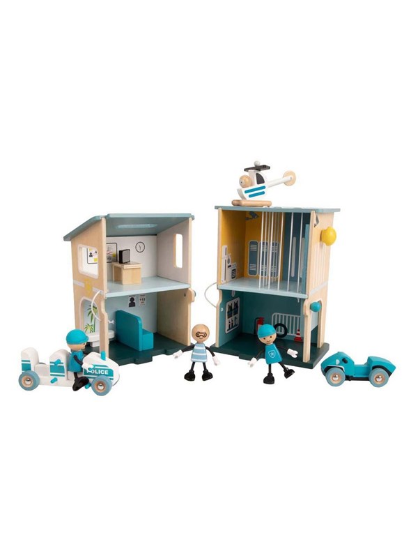 Classic World Wooden Police Station