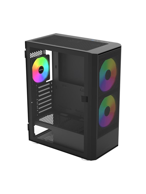 Montech X5 - Chassi - Miditower - Svart