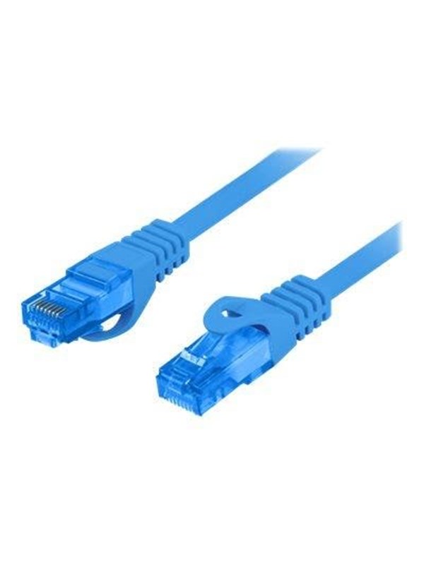 Lanberg patch cable - 1 m - blue RAL 5012 - Blå - 1m