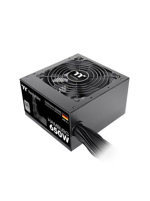 Thermaltake HAMBURG power supply unit Strömförsörjning - 650 Watt - ATX - 80 Plus Ja