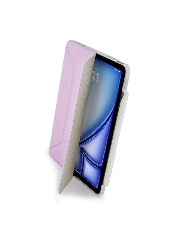 Pipetto Origami No3 Pencil Case - metallic purple - iPad Air 13" 2024/2025/2026