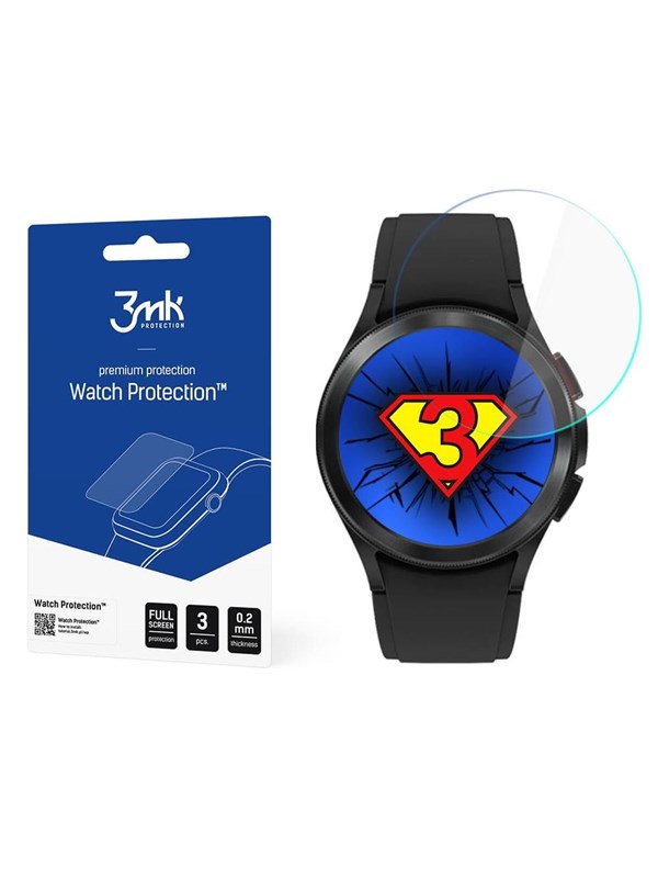 3mk Samsung Galaxy Watch 4 Classic 46mm - Watch Protection™ v. FlexibleGlass Lite